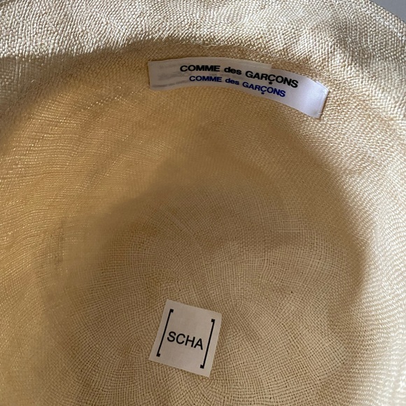 Comme des Garçon X Scha straw hat, Limited Edition - Picture 4 of 8